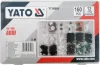 Yato műanyag patent készlet 160 részes Audi