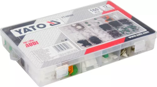 Yato műanyag patent készlet 160 részes Audi