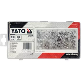 Yato hatlapú csavaranya készlet 300 részes M3-M10
