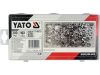 Yato hatlapú inox csavaranya készlet 300 részes M3-M10