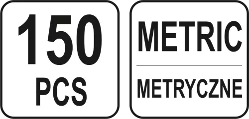 Yato szárnyas csavaranya 150 részes