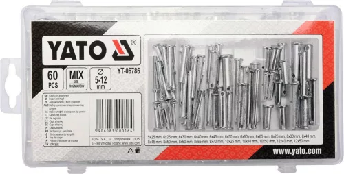 Yato csapszeg készlet 60 részes