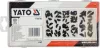 Yato íves retesz készlet 80 részes
