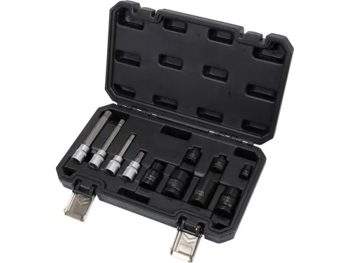 Yato féknyereg szerelő dugókulcs készlet 11 részes 3/8", 1/2" CrV
