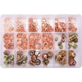 Yato olajteknő rézcsavar és alátét készlet 534 részes