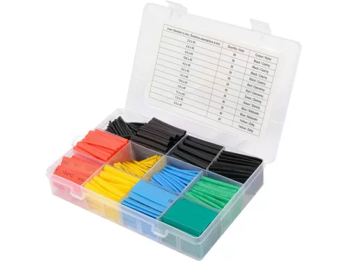 Yato színes zsugorcső készlet 530 részes