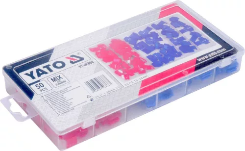 Yato elektromos gyorscsatlakozó készlet 50 részes
