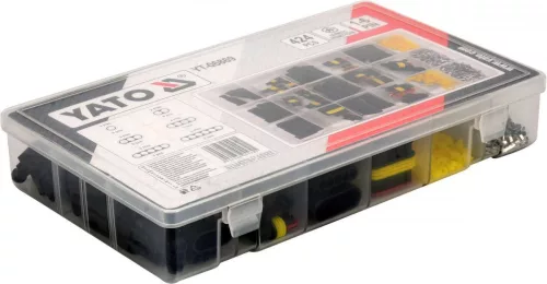 Yato elektromos csatlakozó készlet 424 részes