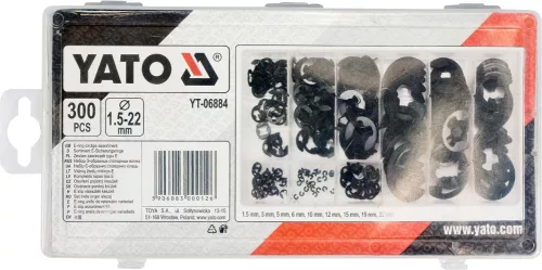 Yato e-gyűrű készlet 300 részes