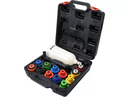 Yato motorolaj feltöltő készlet 15 részes 2 liter szűk helyekhez