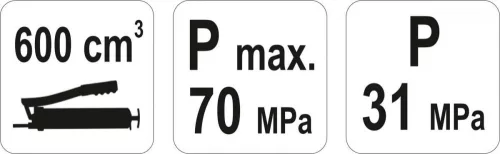 Yato karos zsírzó 600 ml 31-70MPa
