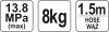 Yato kézi zsírzó pumpa 8 kg