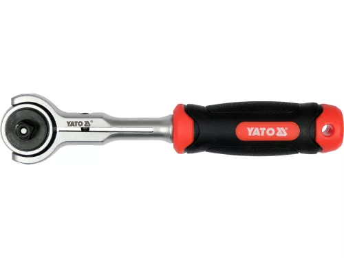 Yato racsnis hajtószár 1/4" 145 mm 72T forgó fejes CrV