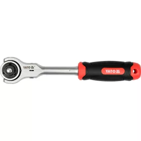 Yato racsnis hajtószár 1/2" 145 mm 72T forgó fejes CrV