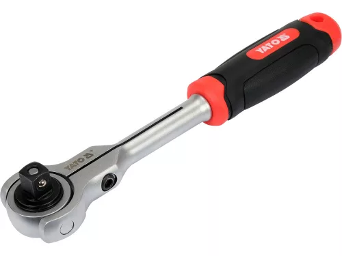 Yato racsnis hajtószár 1/2" 145 mm 72T forgó fejes CrV