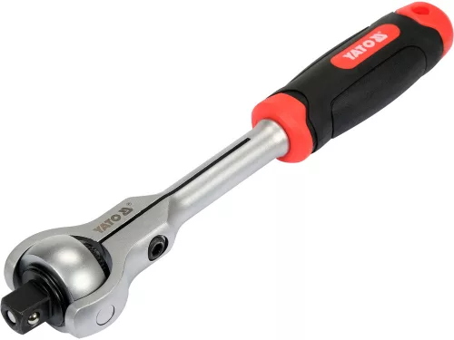 Yato racsnis hajtószár 1/2" 145 mm 72T forgó fejes CrV