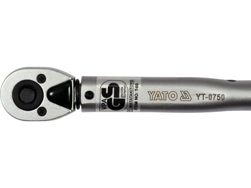 Yato nyomatékkulcs 3/8" 20-110 Nm / 342-360 mm CrV