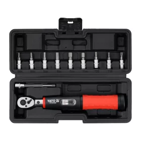 Yato alacsony nyomatékkulcs készlet 1/4", 11 db