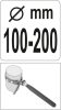 Yato olajszűrő leszedő szalagos 100-200 mm