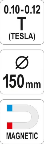 Yato mágneses csavargyűjtő tál 150 mm