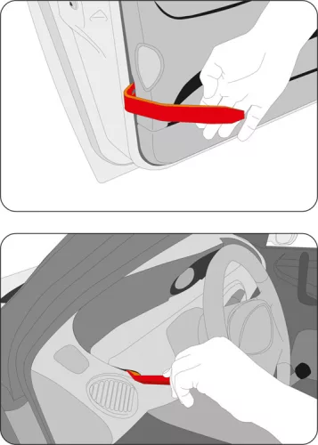 Yato kárpitkiszedő készlet 11 részes