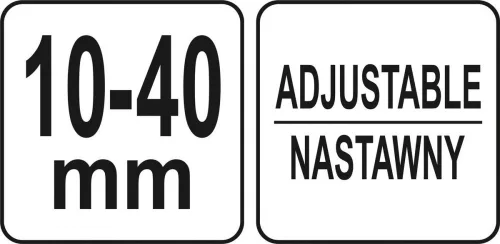 Yato állítható ablaktörlőkar lehúzó 2 körmös 10 - 40 mm