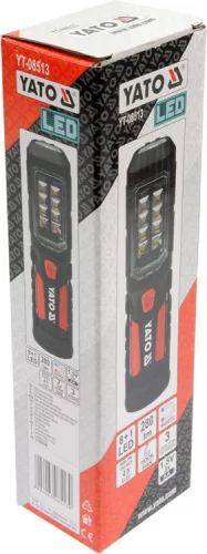 Yato elemes LED lámpa 8+1 LED