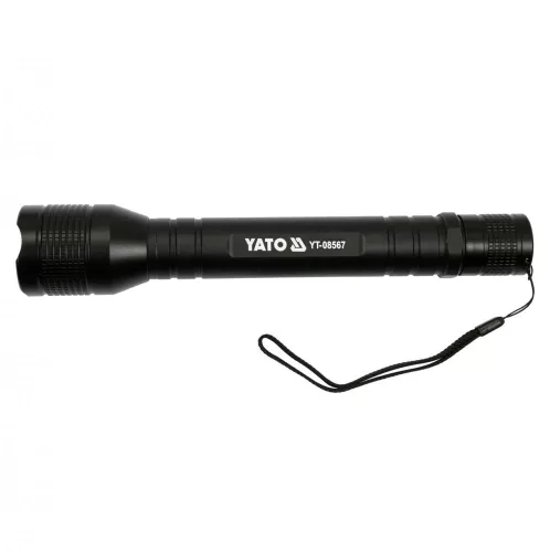 Yato elemes LED zseblámpa 1000 lumen XP-L CREE 10 W 4 x R14