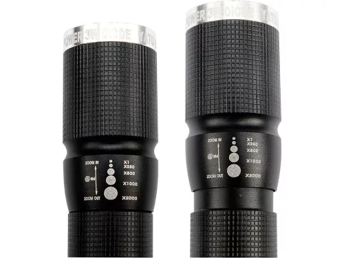 Yato elemes LED zseblámpa 100 lumen CREE LED 3W 1 x AA