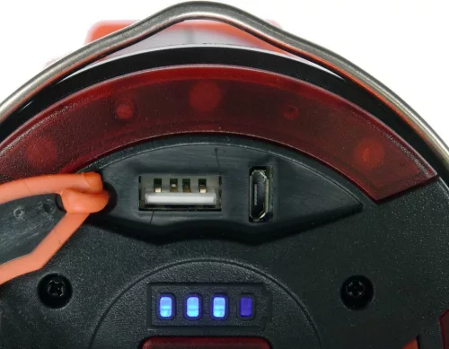 Yato akkus LED kemping lámpa 11 üzemmód 530 lumen (akku + töltő)