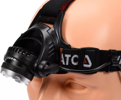 Yato elemes LED fejlámpa XM-L2 CREE állítható fókusszal