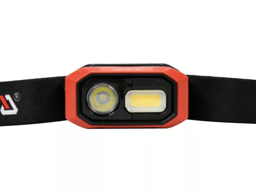 Yato akkus LED fejlámpa 480 lumen mozgásérzékelős (akku + töltő)