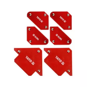 Yato hegesztőmágnes készlet 6 részes 4,5kg-11,5kg 45-90-135°