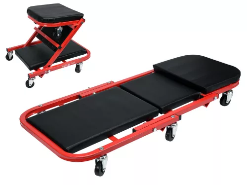 Yato fekpad gurulós székké alakítható 910 mm