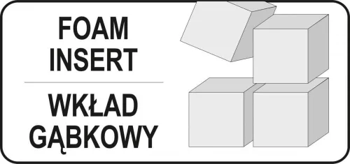 Yato szerszámkoffer habszivacs betéttel 232 x 192 x 111 mm