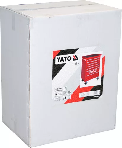 Yato üres szerszámkocsi 7 fiókos