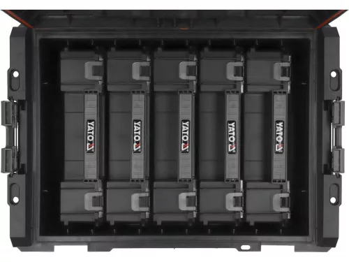 Yato szerszámosláda + 5 db rendszerező 240 x 450 x 320 mm