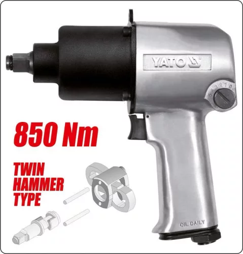 Yato légkulcs 1/2 col 850Nm