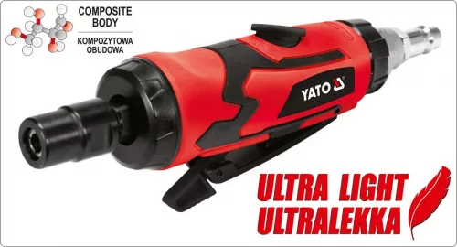 Yato pneumatikus egyenes csiszoló könnyített 113 l/min