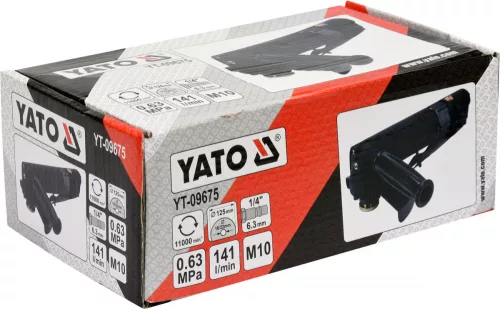 Yato pneumatikus sarokcsiszoló 125 mm