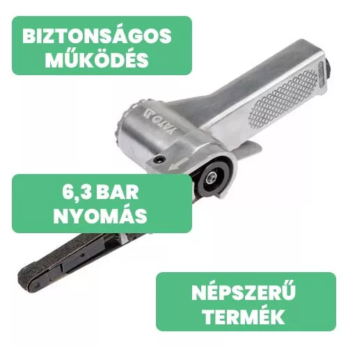 Yato pneumatikus szalagcsiszoló 10 x 330 mm
