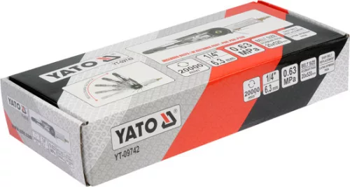 Yato pneumatikus szalagcsiszoló 20 x 520 mm
