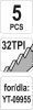 Yato szablyafűrészlap 32TPI (5 db/cs)