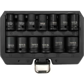 Yato gépi dugókulcs készlet 13 részes 1/2" 10-24 mm CrMo