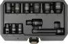 Yato gépi dugókulcs készlet 11 részes 1/2" 10-27 mm CrMo