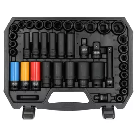 Yato ütőszerszámkészlet 1/2" 64 elem