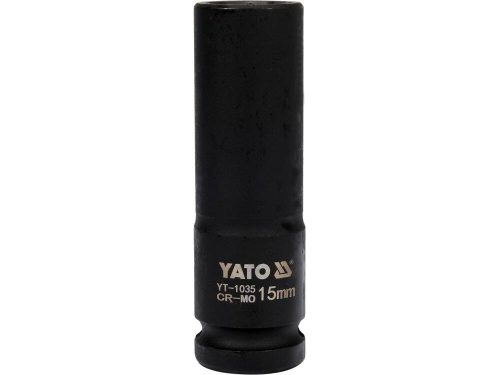 Yato Gépi hosszú dugókulcs 1/2" 15 mm CrMo