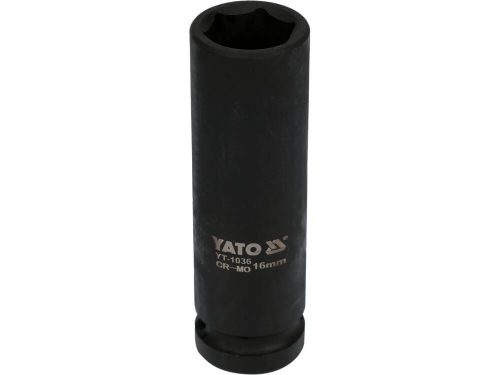 Yato gépi hosszú dugókulcs 1/2" 16 mm CrMo