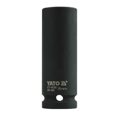 Yato gépi hosszú dugókulcs 1/2" 18 mm CrMo