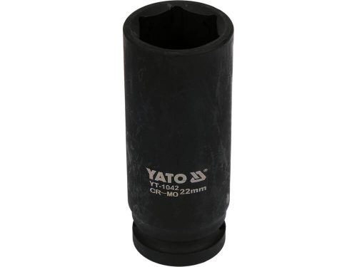 Yato Gépi hosszú dugókulcs 1/2" 22 mm CrMo